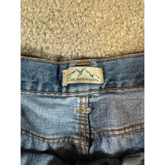 Blue Mountain Denim Jorts Waist Size 38 - Picture 3 of 4